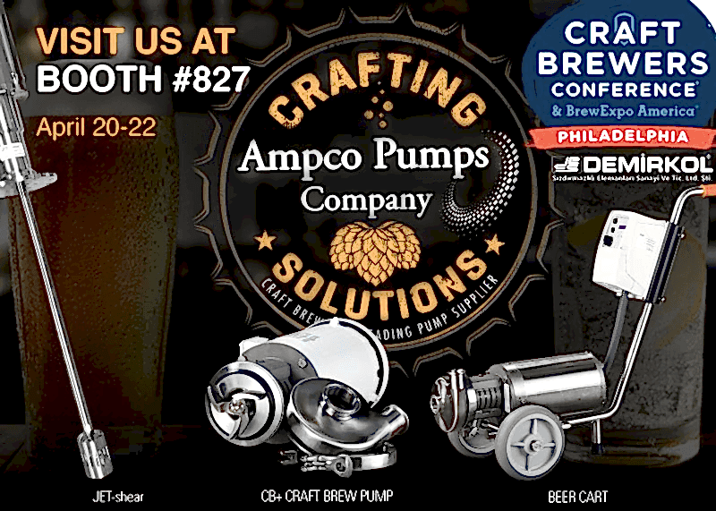 Craft Brewers Conference 2026: Ampco’nun Yenilikçi Çözümleriyle Tanışın
